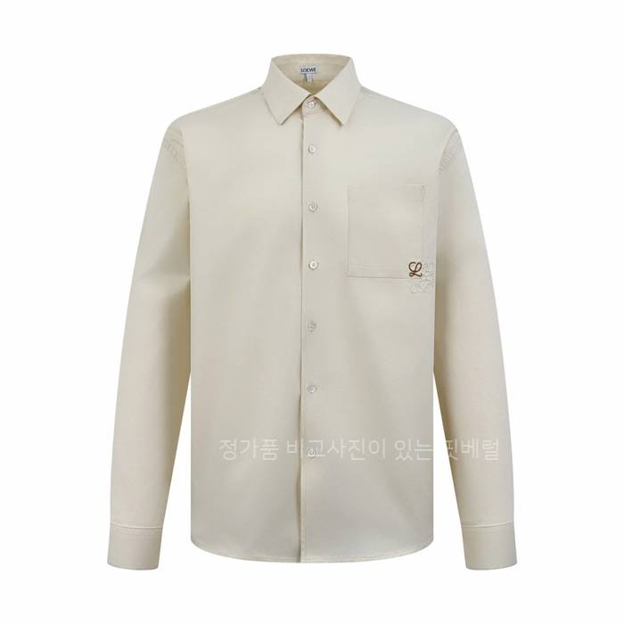 로*베 애너그램 패치 셔츠