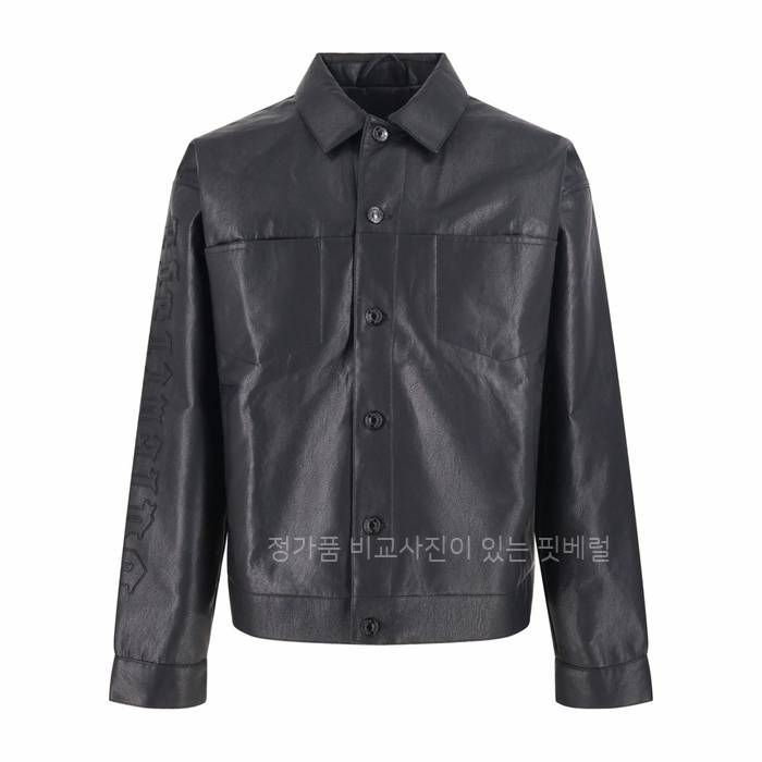 발*시아가 레더 셔츠 자켓