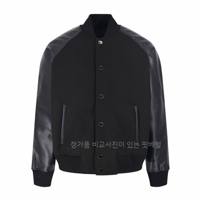 지*시 레더 봄버 자켓