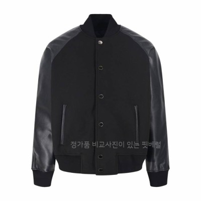 지*시 레더 봄버 자켓