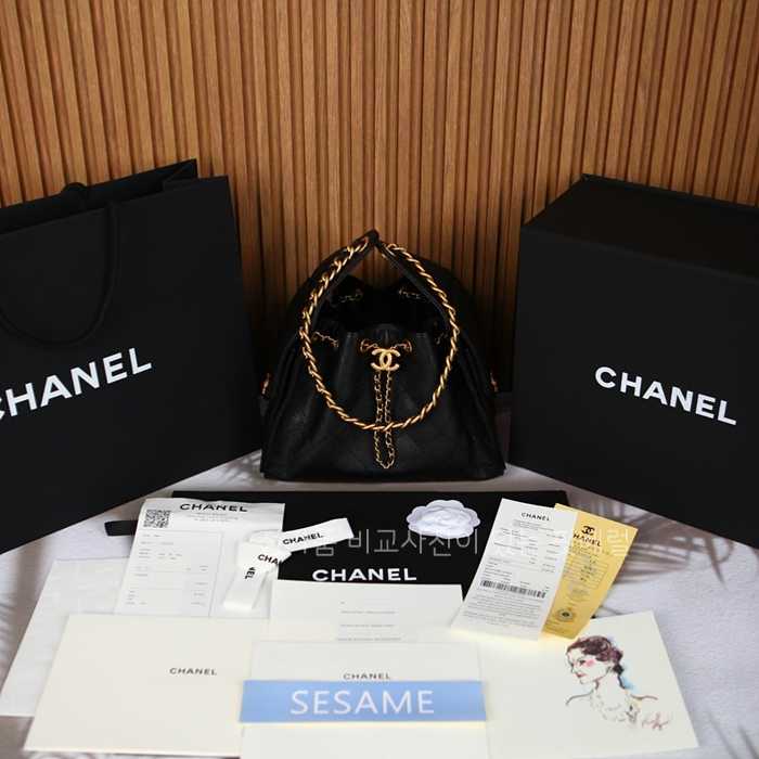 [국내배송] 샤* 25백 스몰 캐비어/블랙