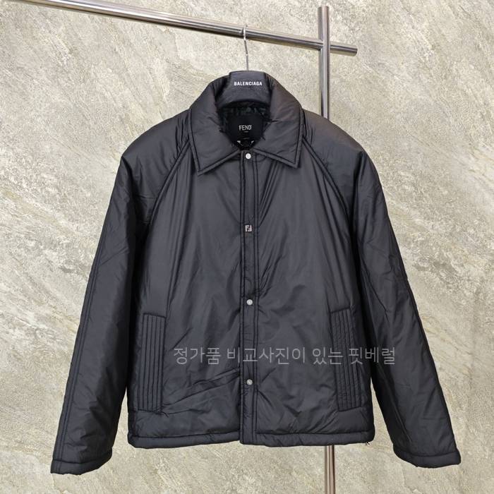 펜* 패브릭 블루종 자켓