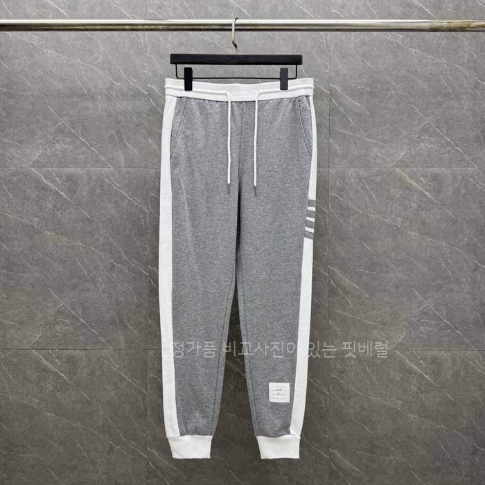 톰*라운 사이드 4-바 저지 루프백 조깅 팬츠