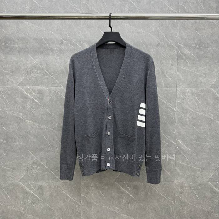 톰*라운 4-바 사선 가디건