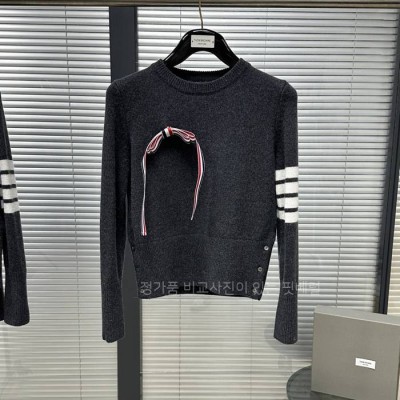 톰*라운 4-바 리본 니트 여성용