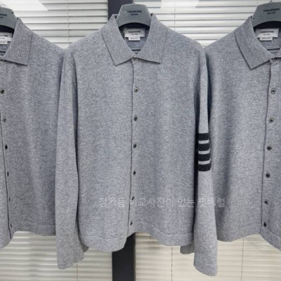 톰*라운 4-바 저지 캐시미어 니트 셔츠