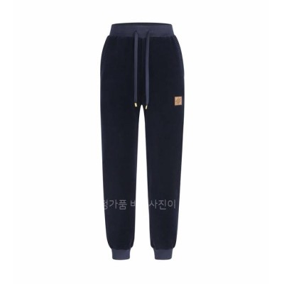 루*비통 시크 벨벳 트랙 팬츠