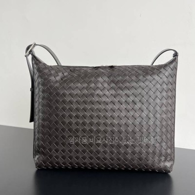 보*가베네타 806974 더블 지퍼 숄더백 남성용