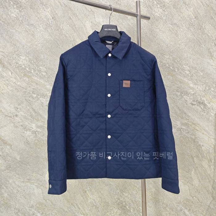 디* 가죽 패치 까나쥬 오버셔츠 자켓