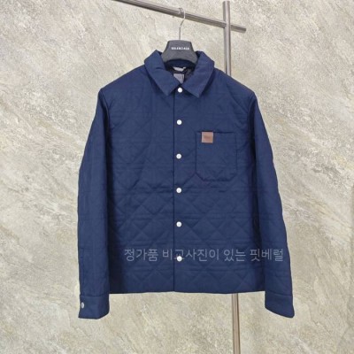 디* 가죽 패치 까나쥬 오버셔츠 자켓