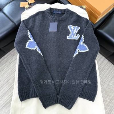 루*비통 청키 울 블렌드 풀오버 니트