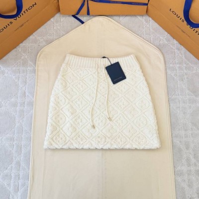 루*비통 모노그램 타월링 미니 스커트