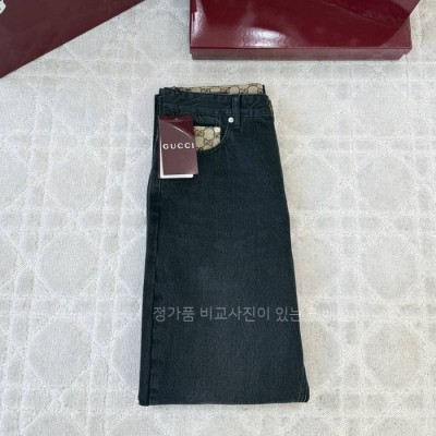 구* GG 포켓 데님 팬츠