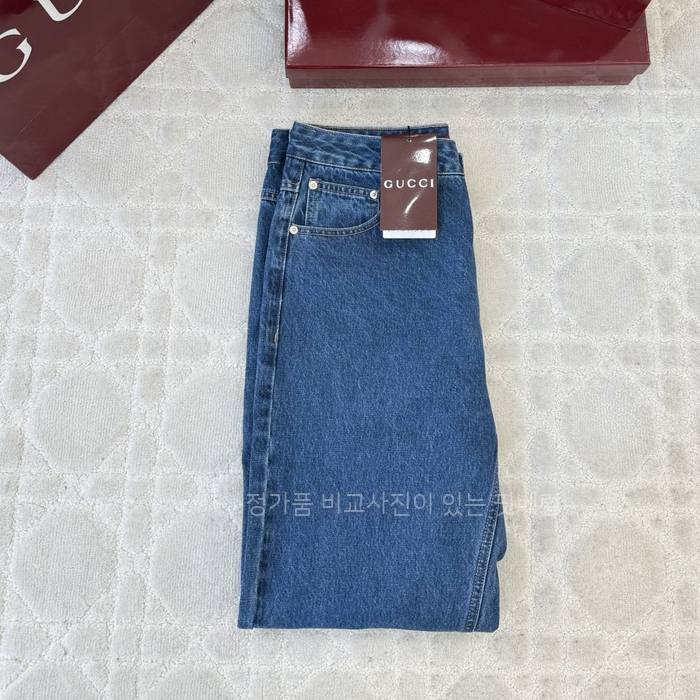 구* 홀스빗 코튼 데님 팬츠