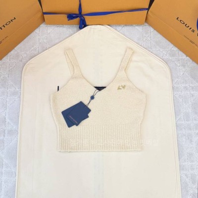 루*비통 니티드 슬리브리스 탱크탑 여성용