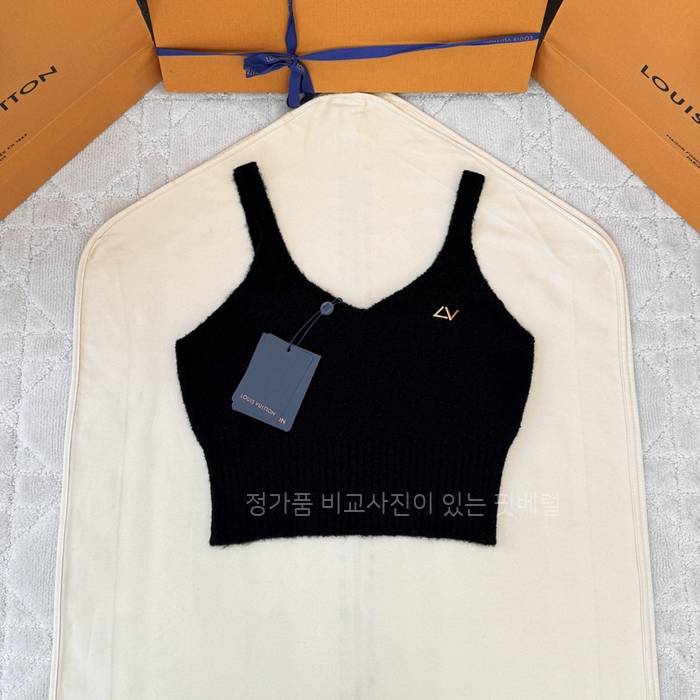 루*비통 니티드 슬리브리스 탱크탑 여성용