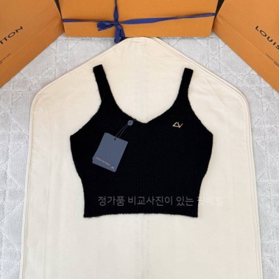 루*비통 니티드 슬리브리스 탱크탑 여성용