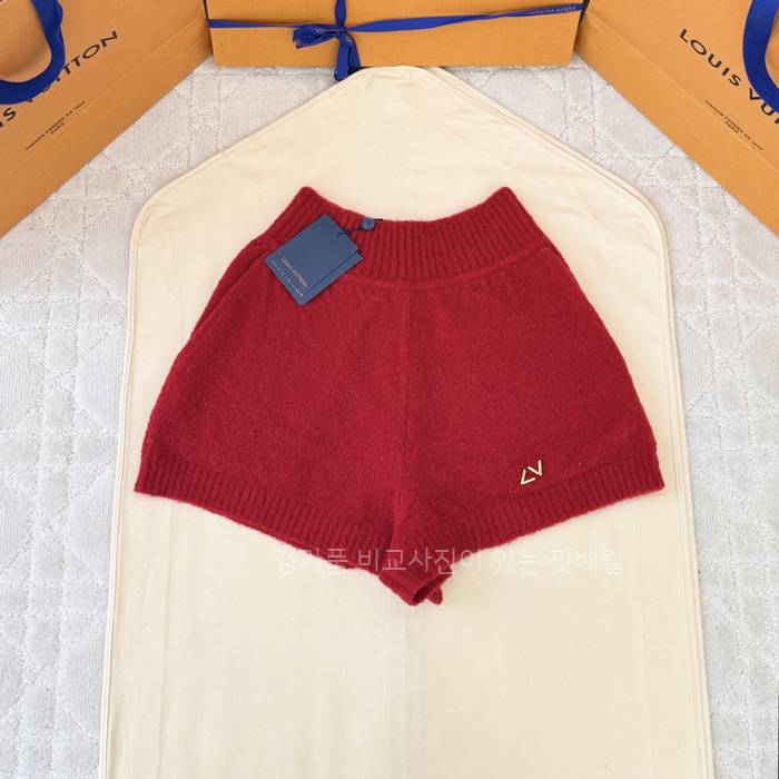 루*비통 니티드 쇼츠 팬츠 여성용