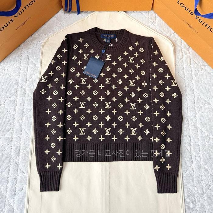 루*비통 모노그램 캐시미어 풀오버 니트 여성용