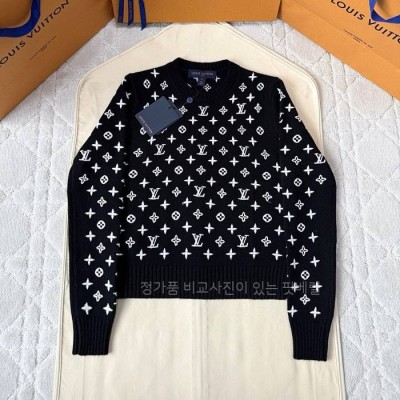 루*비통 모노그램 캐시미어 풀오버 니트 여성용