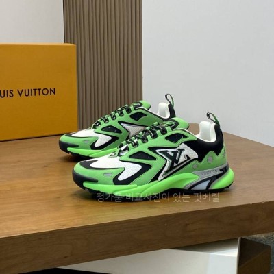 루*비통 LV 러너 태틱 스니커즈 남성용