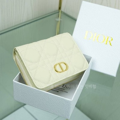 디* S5032 카로 컴팩트 코스모스 지퍼 반지갑