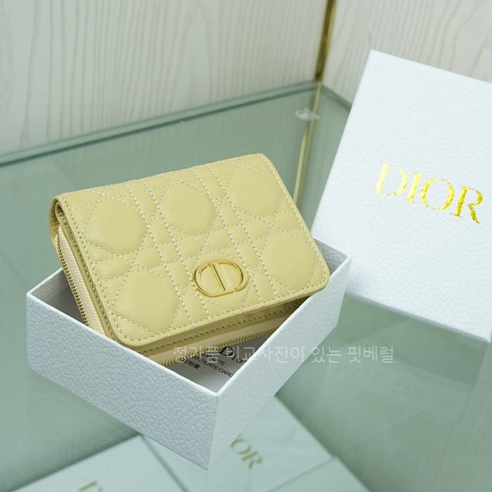 디* S5032 카로 컴팩트 코스모스 지퍼 반지갑