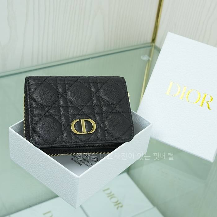 디* S5032 카로 컴팩트 코스모스 지퍼 반지갑