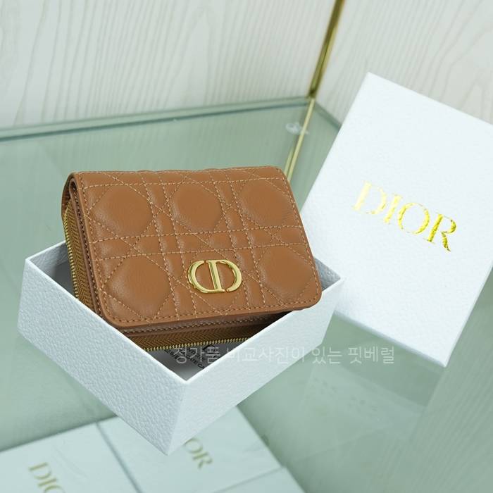 디* S5032 카로 컴팩트 코스모스 지퍼 반지갑