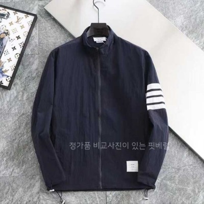 [국내배송] 톰*라운 4-bar 완장 립스탑 스트라이프 자켓