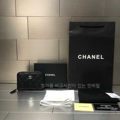 [국내배송] 샤* 클래식 지퍼 코인지갑