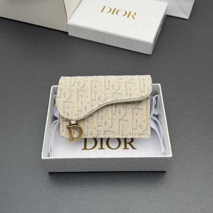 디* S5611 새들 블룸 플랩 카드홀더 지갑