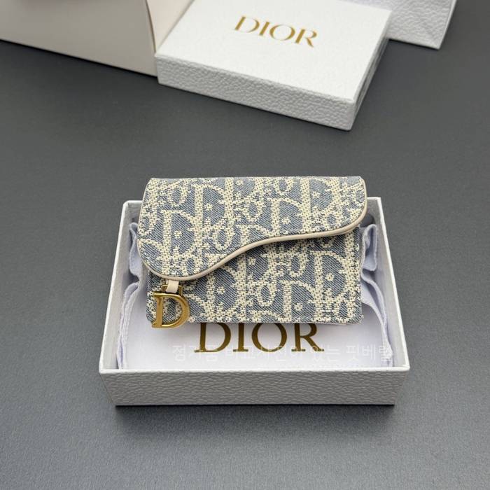 디* S5611 새들 블룸 플랩 카드홀더 지갑