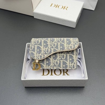 디* S5611 새들 블룸 플랩 카드홀더 지갑