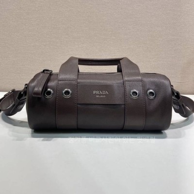 프*다 1BB161 미디움 레더 탑핸들백