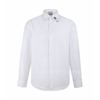 디* 클로버 자수 셔츠