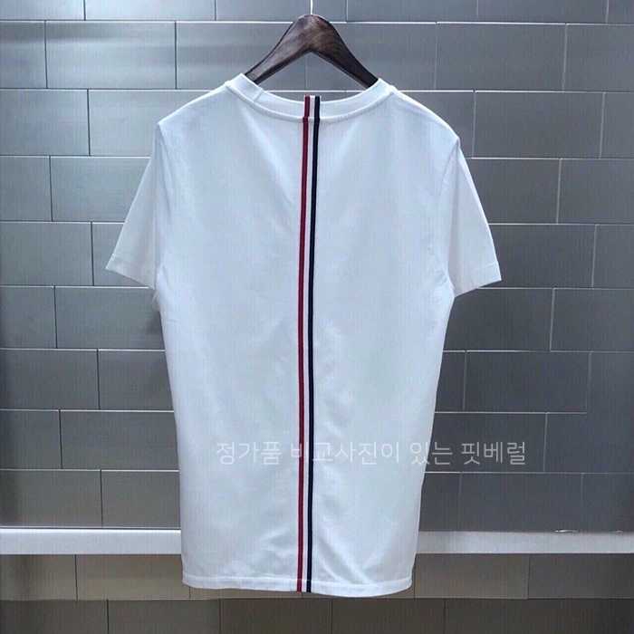 [국내배송] 톰*라운 백스트라이프 피케 반팔티셔츠