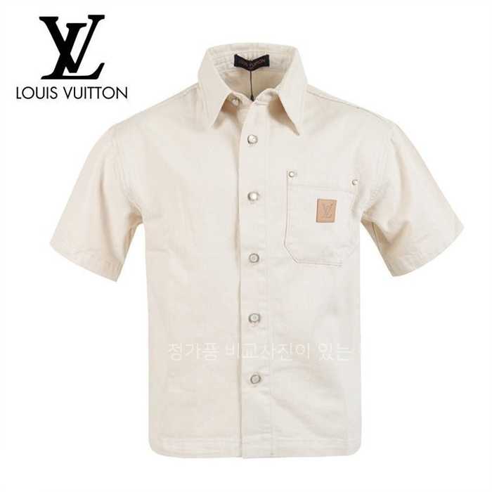 [국내배송] 루*비통 스태프 유니폼 데님 반팔 NB