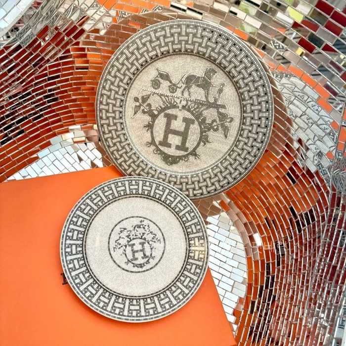 [국내배송] 에*메스 모자이크 24 플래티넘  플래터 세트