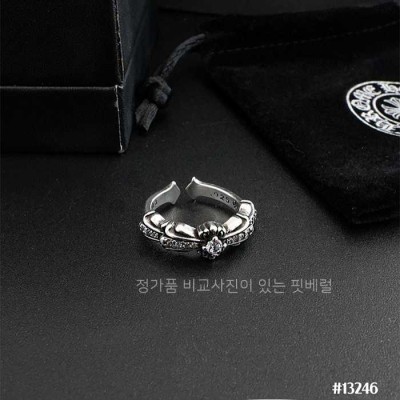 [국내배송] 크*하츠 남여공용 베이비 더블 플로랄 링 파베 다이아