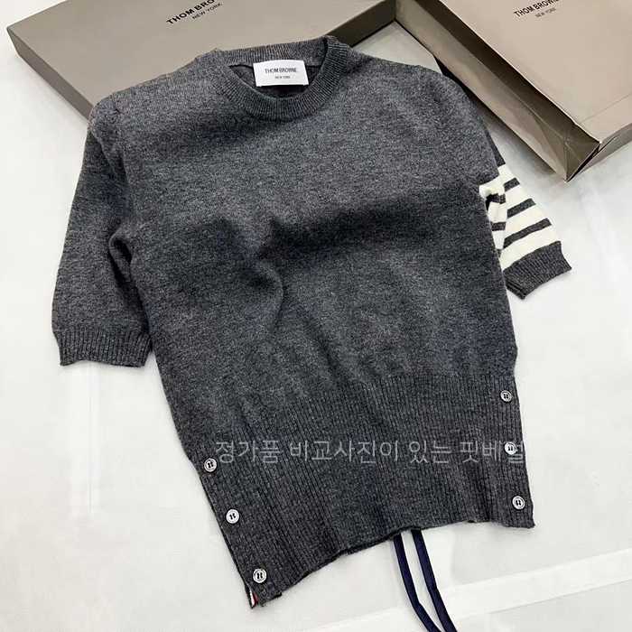 [국내배송] 톰*라운 메리노 울 저지 4바 티