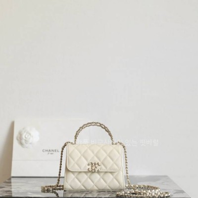 샤* 클래식 탑핸들 WOC 미니백