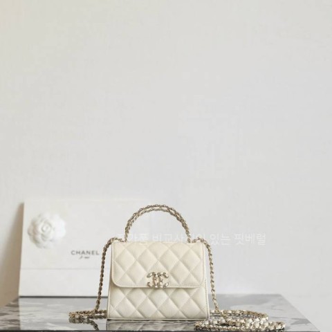 샤* 클래식 탑핸들 WOC 미니백