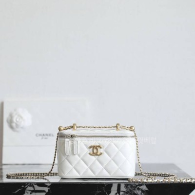 샤* 직사각 베니티 골드볼 미니