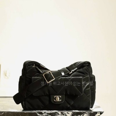 샤* 25N 코코네쥬 벨벳 나일론 라지 체인 볼링백