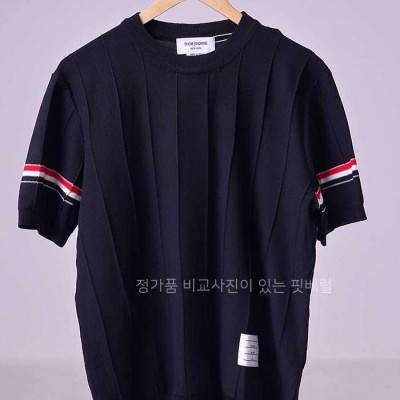 [국내배송] 톰*라운 니트 라운드 반팔