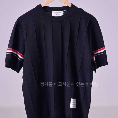 [국내배송] 톰*라운 니트 라운드 반팔