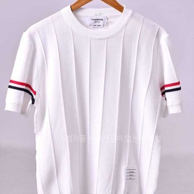 [국내배송] 톰*라운 니트 라운드 반팔