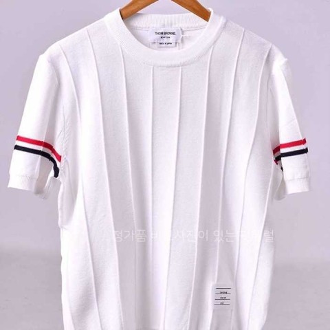 [국내배송] 톰*라운 니트 라운드 반팔