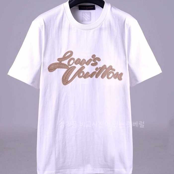 [국내배송] 루*비통 자수 패치 반팔